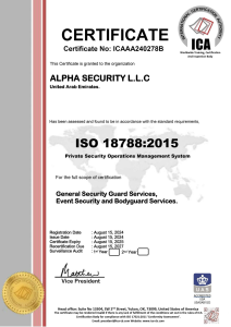 Image of Certificate 18788:2015