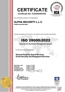 Image of Certificate 28000:2022